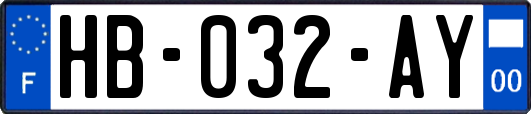 HB-032-AY