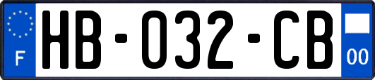 HB-032-CB