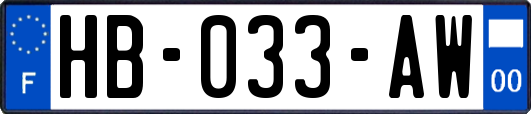 HB-033-AW