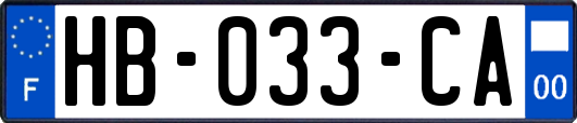 HB-033-CA