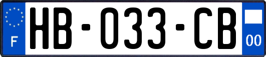 HB-033-CB