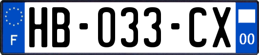 HB-033-CX