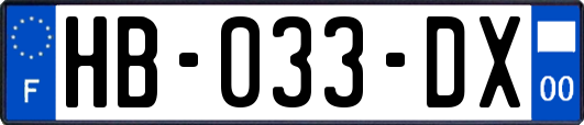 HB-033-DX