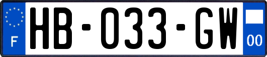 HB-033-GW