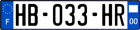 HB-033-HR