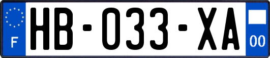 HB-033-XA