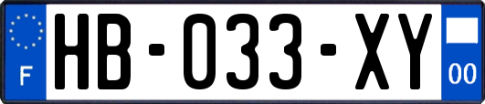 HB-033-XY