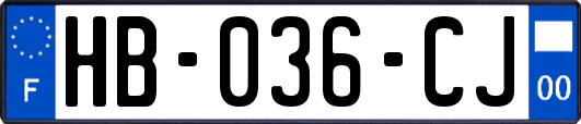 HB-036-CJ