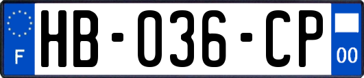 HB-036-CP