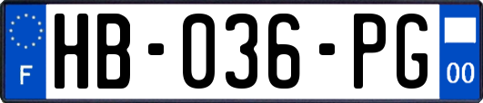 HB-036-PG