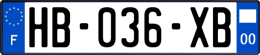 HB-036-XB