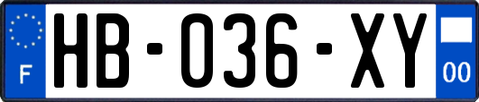 HB-036-XY