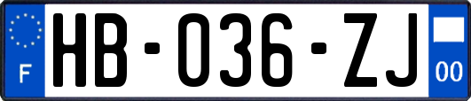 HB-036-ZJ