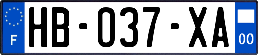 HB-037-XA