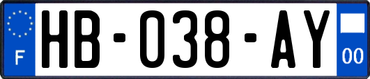 HB-038-AY