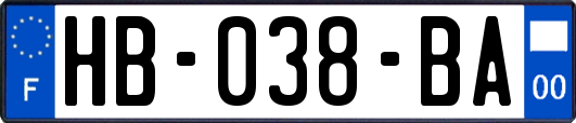 HB-038-BA