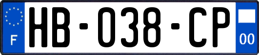 HB-038-CP