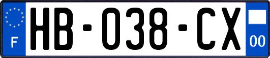 HB-038-CX