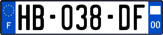 HB-038-DF