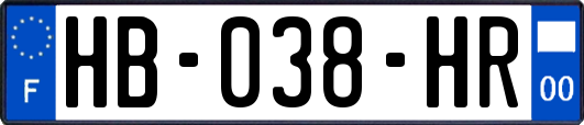 HB-038-HR