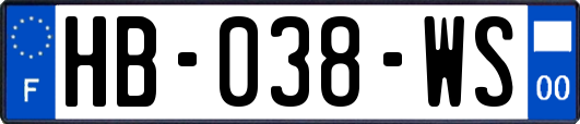 HB-038-WS