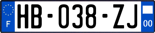 HB-038-ZJ