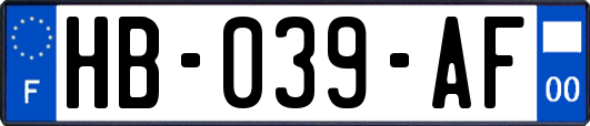 HB-039-AF