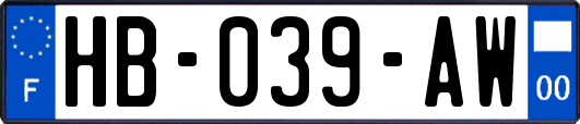 HB-039-AW