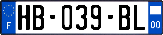 HB-039-BL