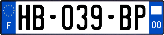 HB-039-BP