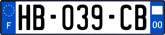 HB-039-CB