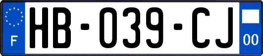 HB-039-CJ