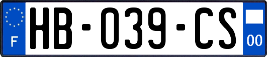 HB-039-CS