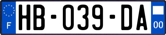 HB-039-DA