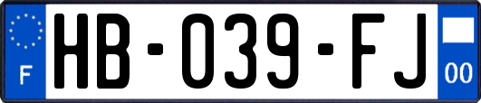 HB-039-FJ