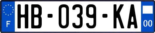 HB-039-KA