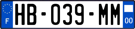 HB-039-MM