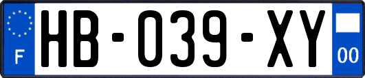 HB-039-XY