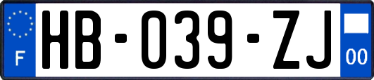 HB-039-ZJ