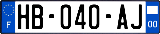 HB-040-AJ