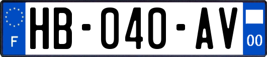 HB-040-AV