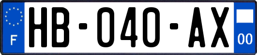 HB-040-AX