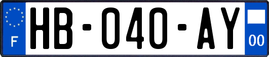 HB-040-AY