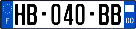 HB-040-BB