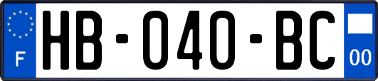 HB-040-BC