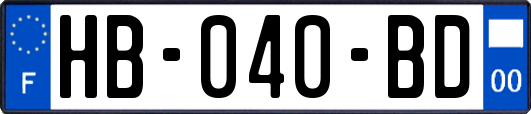 HB-040-BD