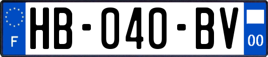 HB-040-BV