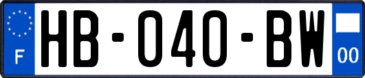 HB-040-BW