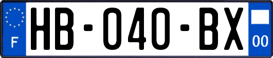 HB-040-BX