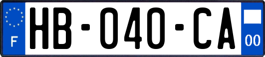 HB-040-CA